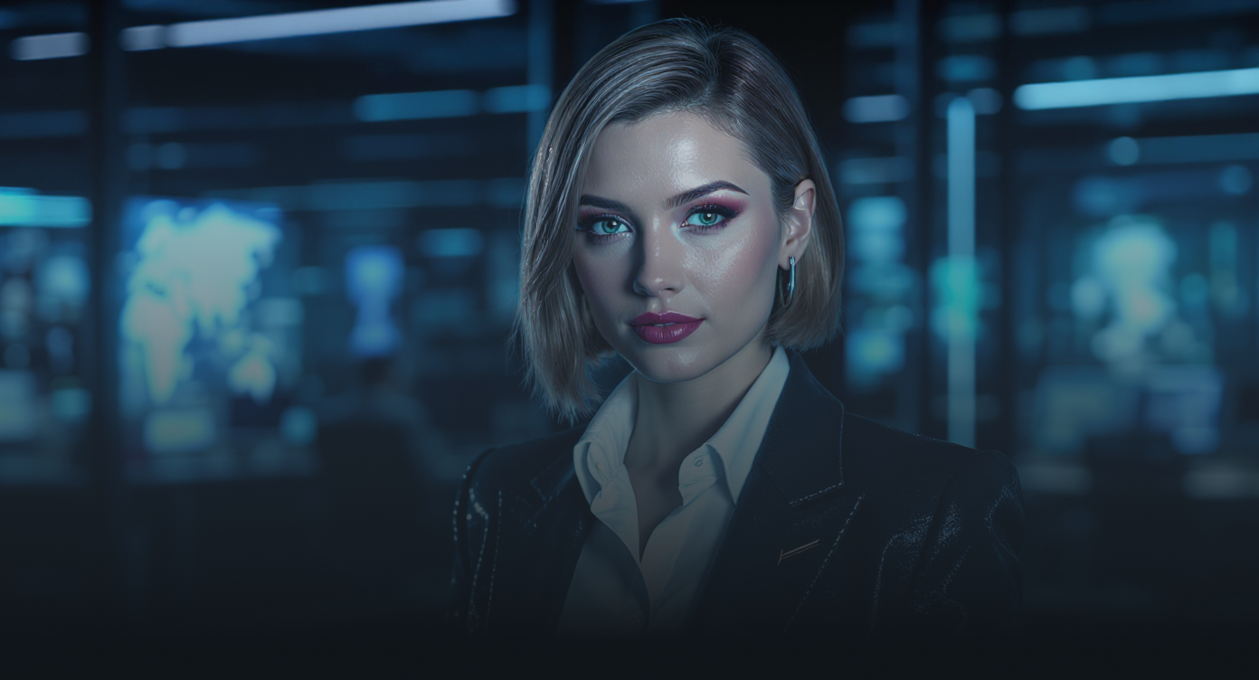 futuristic woman